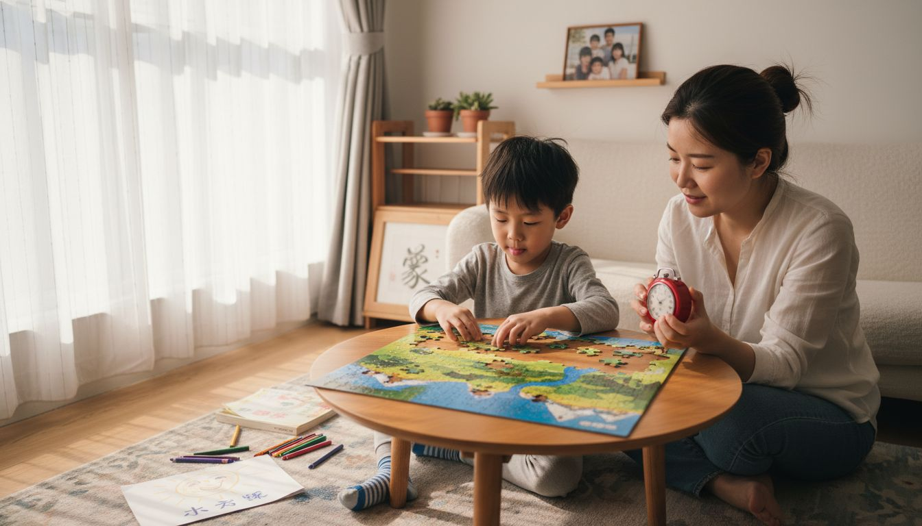 如何在家中餐桌上培养多动症孩子的专注力