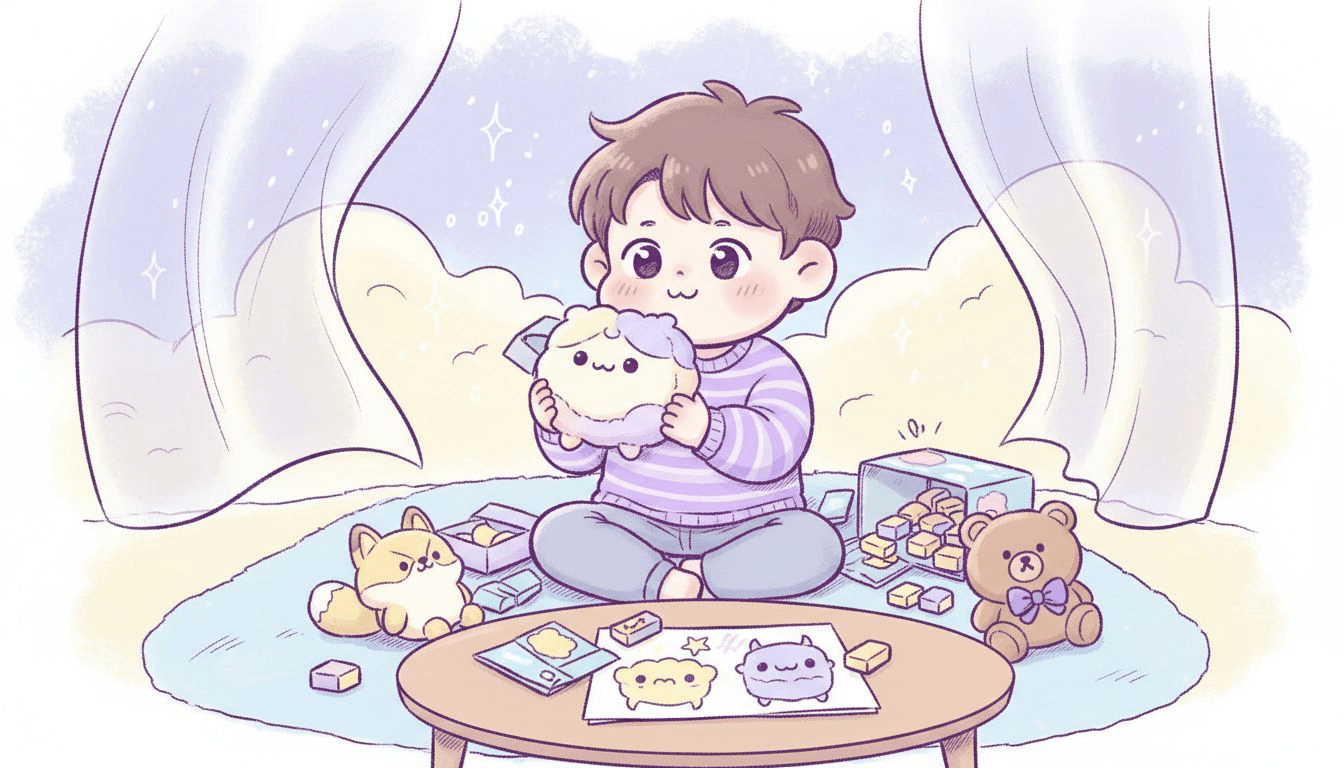 7 Advantages of Blind Box Plush for Calming Children - MOMORO & Friends