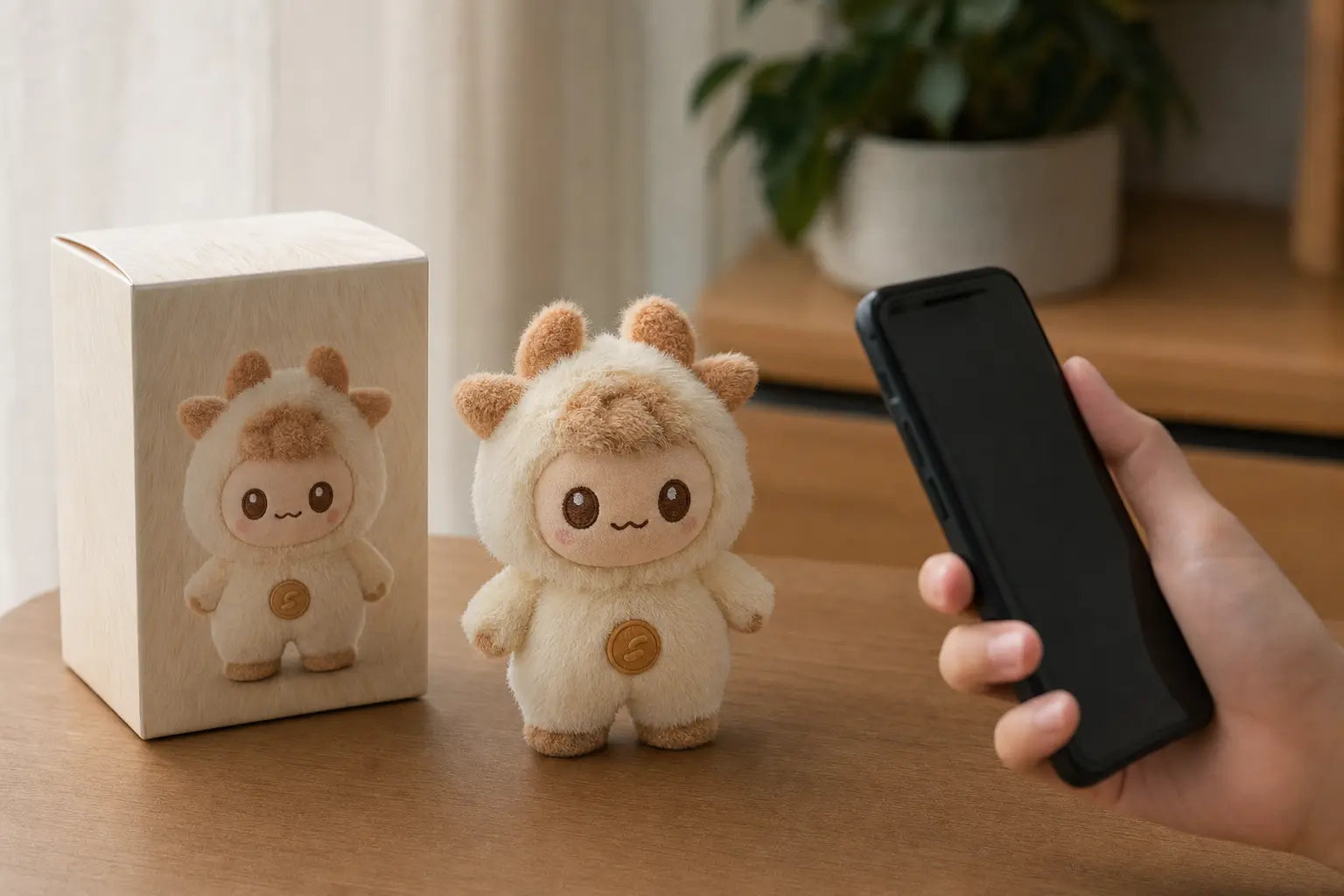 NFC Blind Box Plush Toy Meets AI Powered Collectible Toy Fun