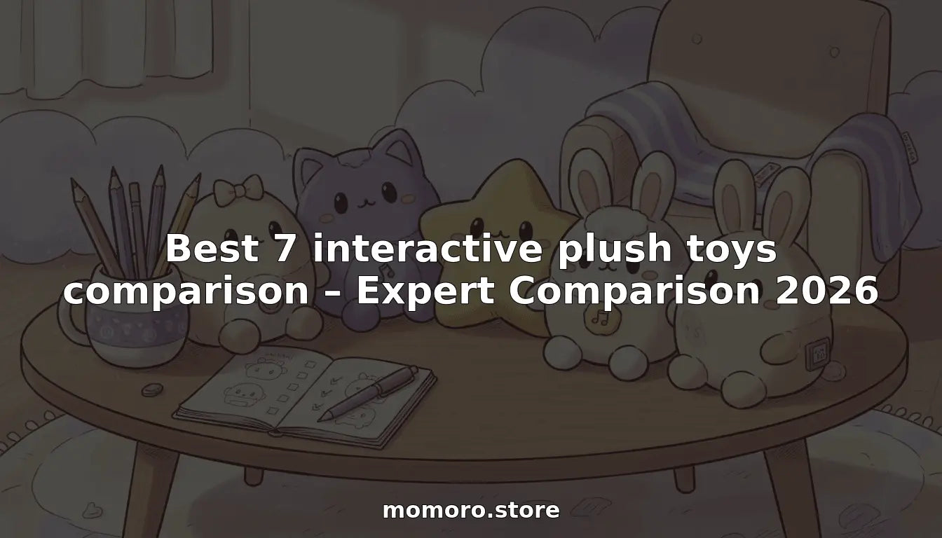 Best 7 interactive plush toys comparison – Expert Comparison 2026 - MOMORO & Friends 