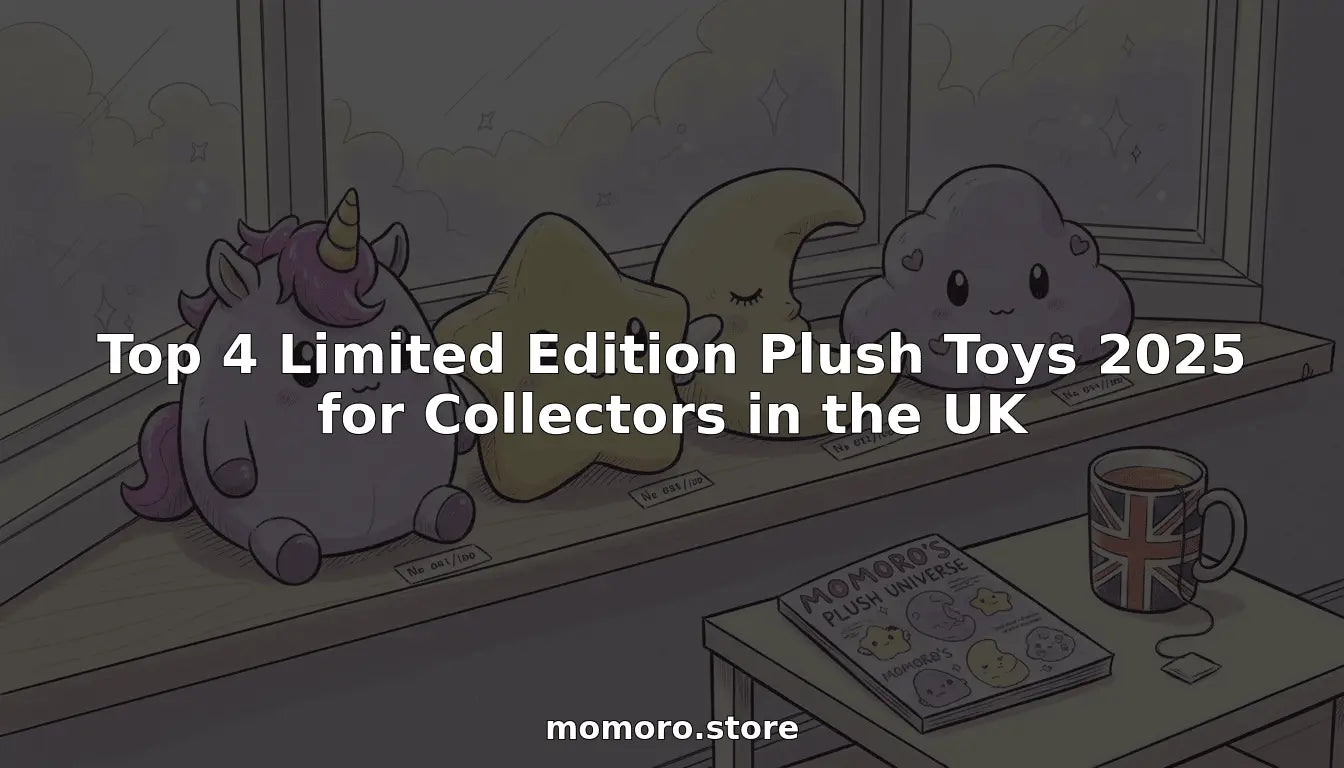 Top 4 Limited Edition Plush Toys 2025 for Collectors in the UK - MOMORO & Friends